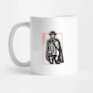 Clint Eastwood || 50s Card Illustrations Mug